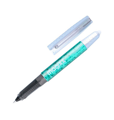 ONLINE MagiXX Tintenroller türkissilber 0,7 mm, Schreibfarbe: blau