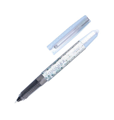 ONLINE MagiXX Tintenroller weißsilber 0,7 mm, Schreibfarbe: blau