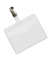 Namensschild 60x90mm mit Clip oben offen