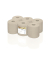 Rollenhandt&uuml;cher Satino PureSoft Centerfeed 314290, Innenabrollung, 2-lagig, softbeige, Recyclingpapier