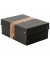 Aufbewahrungsbox PureBox Black 22001720, mit Deckel, au&szlig;en 18x10x25cm, Pappe schwarz