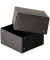 Aufbewahrungsbox PureBox Black 22001744, Pappe schwarz
