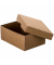 Aufbewahrungsbox PureBox Nature 22001816, mit Deckel, au&szlig;en 18x10x25cm, Pappe natronbraun