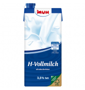 H-Milch 588655, 3,5% Fett, 12x 1 Liter, im Tetrapack
