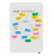 Whiteboard Essence, 7-107083, 150x100cm (BxH), emailliert, ohne Rahmen