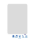 Whiteboard Essence, 7-107083, 150x100cm, emailliert, ohne Rahmen