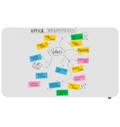 Whiteboard Essence, 7-107075, 200x119,5cm (BxH), emailliert, ohne Rahmen