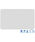 Whiteboard Essence, 7-107075, 200x119,5cm (BxH), emailliert, ohne Rahmen