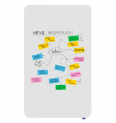 Whiteboard Essence, 7-107094, 200x119,5cm (BxH), emailliert, ohne Rahmen