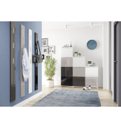 Garderobenpaneel DETROIT mit 3 Haken
