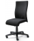 Bürodrehstuhl DV 10, schwarz / schwarz, bis 110kg, ohne Kopfstütze