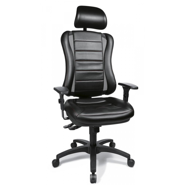 4251635640666 - Chefsessel RACE schwarz schwarz bis 110kg mit Kopfstütze 4251635640666 Deskin 4251635640666 - Chefsessel RACE schwarz schwarz bis 110kg mit Kopfstütze 4251635640666 Deskin