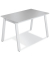 Konferenztisch DESKIN RIO, 73,5cm (H), 120x80cm (BxT), 6 Personen, rechteckig, lichtgrau / wei&szlig;