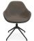 Konferenzstuhl SITNESS MEETING 2.1, beige / schwarz, mit Armlehnen, 4-Fuß-Gestell