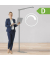 Stehlampe LED, aus Aluminium, dimmbar