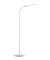LED-Stehlampe Pirro 348390, wei&szlig;, mit zerlegt, dimmbar