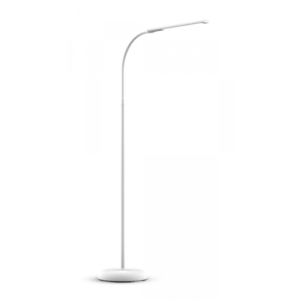 Deskin LED-Stehlampe Pirro, weiß, mit Standfuß, dimmbar  Deskin