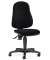 Bürostuhl BASE ART 60 PRO, schwarz / schwarz, bis 110kg, ohne Kopfstütze