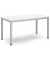 Besprechungstisch 348793, 72cm (H), 140x70cm (BxT), 6 Personen, rechteckig, weiß / silber