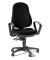 Bürostuhl BASE ART 70 PRO, schwarz / schwarz, mit Armlehnen, bis 110kg, ohne Kopfstütze