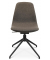 Konferenzstuhl SITNESS MEETING 1.1, beige/Grau / schwarz, ohne Armlehnen, A-Fuß-Gestell