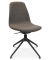 Konferenzstuhl SITNESS MEETING 1.1, beige/Grau / schwarz, ohne Armlehnen, A-Fuß-Gestell