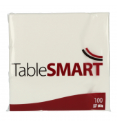 TableSMART Serviette 831103 33x33cm 2lg 14Falz ws 100St
