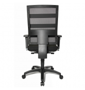 Bürodrehstuhl X-Pander Plus, schwarz, mit Armlehnen, bis 110kg