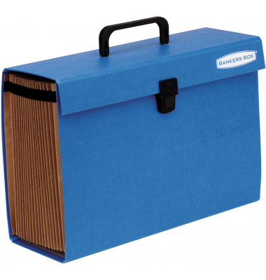 F&auml;chermappe Handifile 9352201, blau, 19 F&auml;cher