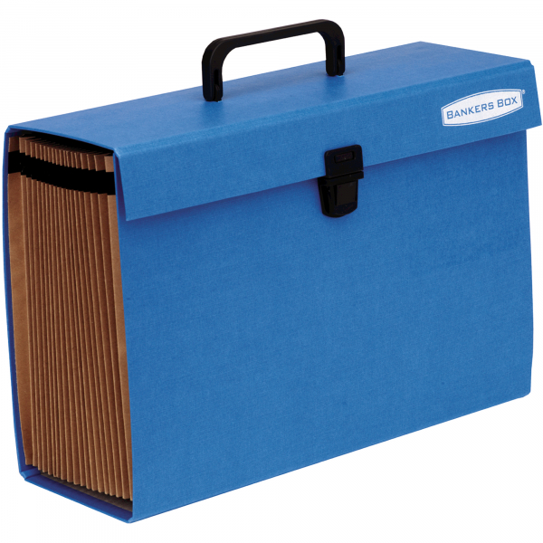 Fellowes Fächermappe Handifile 9352201, blau, 19 Fächer 0043859654529 Fellowes