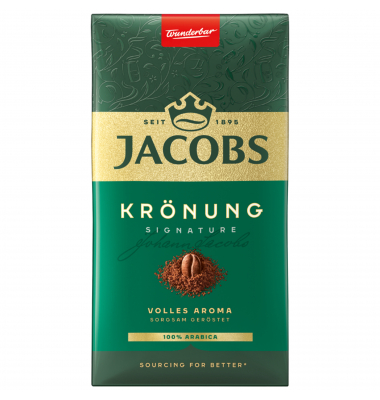 JACOBS Kaffee Krönung Signature 4091341 gemahlen 500g JACOBS Kaffee Krönung Signature 4091341 gemahlen 500g