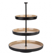 Etagere FRIDA beigeschwarz 43,0 cm