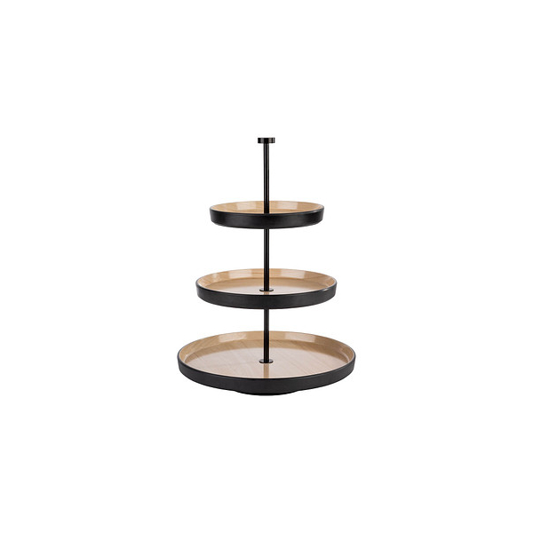 4004133852112 - Etagere FRIDA Servierplatten Gr Ø 32 cm braun (braun schwarz) Weitere Weihnachtsdeko vielseitige Nutzung möglich 3-stufig 4004133852112 - Etagere FRIDA Servierplatten Gr Ø 32 cm braun (braun schwarz) Weitere Weihnachtsdeko vielseitige Nutzung möglich 3-stufig