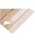 Faltentaschen classic eco Doppelfixverschluss 2FVMF001512, kurze Seite offen, B4, ohne Fenster, 50mm-Falte, haftklebend, 100g, n