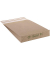 Faltentaschen classic eco Doppelfixverschluss ca. DIN D4 ohne Fenster natur mit 5,0 cm Falte