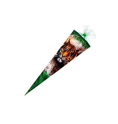 Schultüte Tiger 85,0 cm mehrfarbig Schultüte Tiger 85,0 cm mehrfarbig