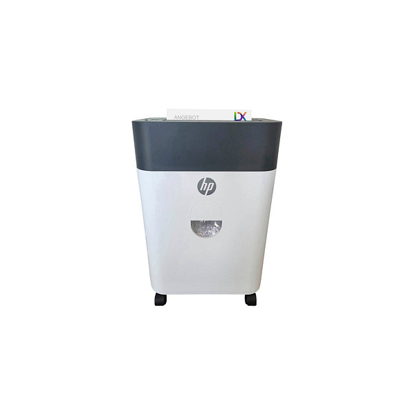 4030152028184 - OneShred Auto 100CC Aktenvernichter mit Partikelschnitt P-4 43 x 12 mm bis 100 Blatt weiß 4030152028184 HP 4030152028184 - OneShred Auto 100CC Aktenvernichter mit Partikelschnitt P-4 43 x 12 mm bis 100 Blatt weiß 4030152028184 HP