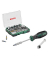 Mini-Ratsche + Handschraubendreher Bit-Set