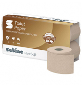 Toilettenpapier PureSoft 3-lagig 64 Rollen