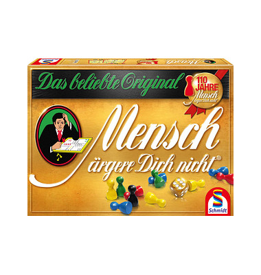 Mensch ärgere dich nicht - Gold-Edition Brettspiel