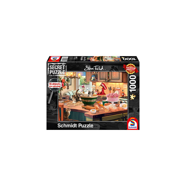 4001504599195 - Secret Puzzle Am Küchentisch Puzzle 1000 Teile 4001504599195 Schmidt 4001504599195 - Secret Puzzle Am Küchentisch Puzzle 1000 Teile 4001504599195 Schmidt