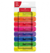 Textmarker TL 46 SF, 254648, Etui, 8-farbig sortiert, 1-5mm Keilspitze