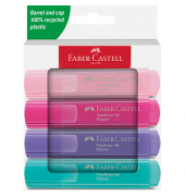 Textmarker TL 46 Pastell, 254654, Etui, 4-farbig sortiert, 1-5mm Keilspitze