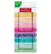 Textmarker TL 46 Pastell, 254658, Etui (8 #), farbig sortiert (vanille/powder/blush/purpurrosa/flieder/t&uuml;rkis/tropic/gr&uuml;n), 1-5m