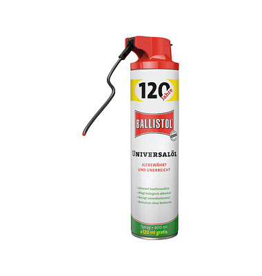 Universalöl Jubiläumsdose + gratis VarioFlex Sprühkopf Schmiermittel 400,0 +120,0 ml
