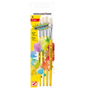 Pinsel-Set Größe 6, 8, 10, 12, 4-teilig