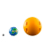 Technic 42179 Sonne Erde Mond Modell Bausatz