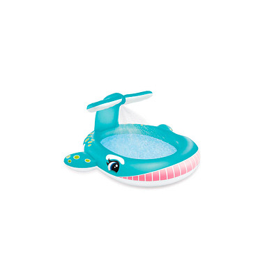 Planschbecken Wal 435,0 l blau 201,0 x 196,0 x 91,0 cm