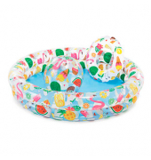 Planschbecken Just So Fruity-Set mehrfarbig 122,0 x 25,0 cm