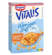 Vitalis Knusper Pur weniger süß Müsli 1,5 kg